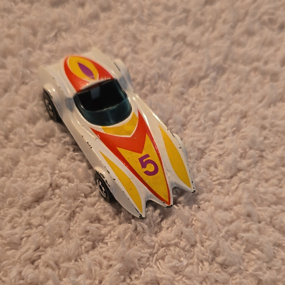 ♡♡♡ Hot Wheels Speed Racer Race Car Toy with Red Accent - #5